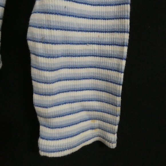 GAP - Factory Store | XL - extra large | Blue and White Striped Long Sleeve Top - Picture 16 of 16